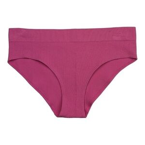 Honeydew Pink Ribbed Panties Size M
